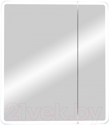 Шкаф с зеркалом для ванной Континент Emotion Led 70x80 (с датчиком движения)