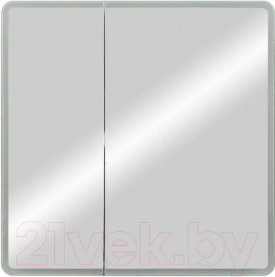 Шкаф с зеркалом для ванной Континент Emotion Led 80x80 (с датчиком движения)