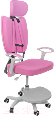 Кресло детское AksHome Twins (ткань розовый) - фото