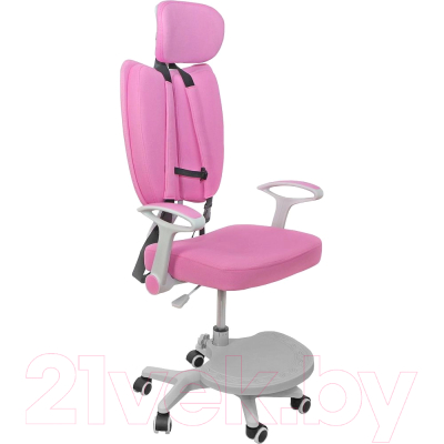 Кресло детское AksHome Twins (ткань розовый)