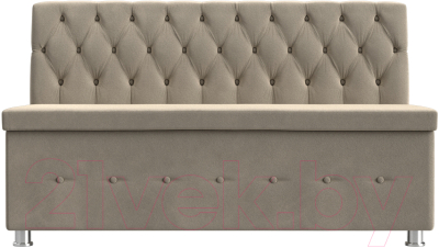 Скамья кухонная мягкая Лига Диванов Вента 284 / 108768 (микровельвет, бежевый)