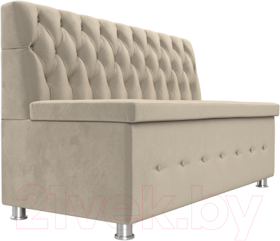 Скамья кухонная мягкая Лига Диванов Вента 284 / 108768 (микровельвет, бежевый)