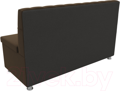 Скамья кухонная мягкая Лига Диванов Вента 284 / 108772 (микровельвет, коричневый)