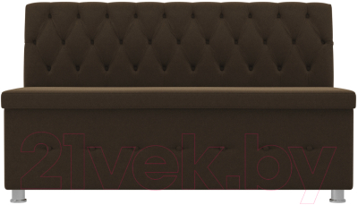 Скамья кухонная мягкая Лига Диванов Вента 284 / 108772 (микровельвет, коричневый)