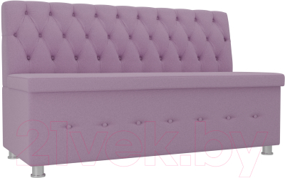 Скамья кухонная мягкая Лига Диванов Вента 284 / 108773 (микровельвет, сиреневый) - фото