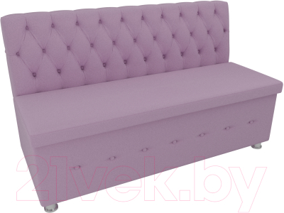 Скамья кухонная мягкая Лига Диванов Вента 284 / 108773 (микровельвет, сиреневый)