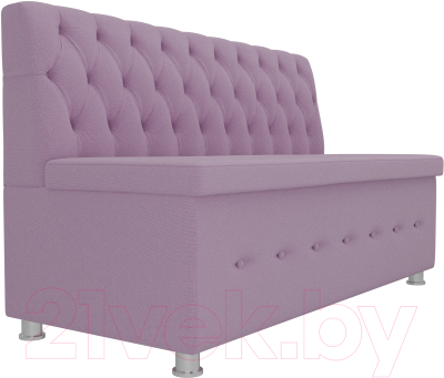 Скамья кухонная мягкая Лига Диванов Вента 284 / 108773 (микровельвет, сиреневый)
