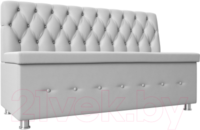 Скамья кухонная мягкая Лига Диванов Вента 284 / 108780 (экокожа, белый) - фото