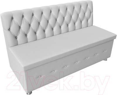 Скамья кухонная мягкая Лига Диванов Вента 284 / 108780 (экокожа, белый)
