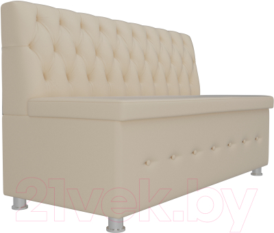 Скамья кухонная мягкая Лига Диванов Вента 284 / 108779 (экокожа, бежевый)