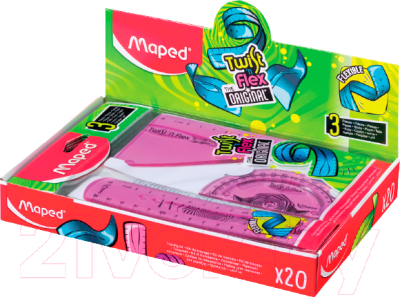 Набор для черчения Maped Twist'n Flex / 895024