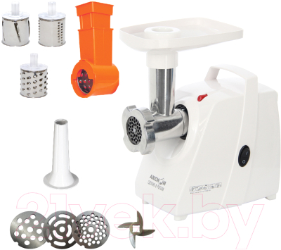 Мясорубка электрическая Аксион М 34.03 (белый) - фото