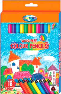 Набор цветных карандашей Centrum Magic Village / 8915 - фото