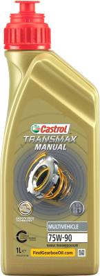 Трансмиссионное масло Castrol Transmax Manual Multivehicle 75W90 / 15D816 - фото
