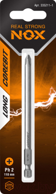 Бита Nox Corebit E6.3 Ph2-110 / 335211-1 - фото