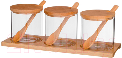 Набор емкостей для хранения Agness 887-113 - фото