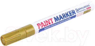 Маркер перманентный Brauberg Professional Plus / 151449