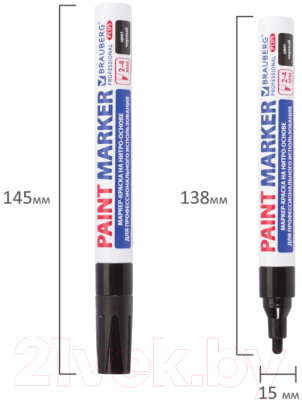 Маркер строительный Brauberg Professional Plus / 151445