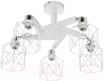 Люстра Aitin-Pro НПБ K222/5 (белый) - фото