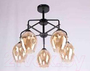 Люстра Aitin-Pro НПБ K075/5 (черный) - фото