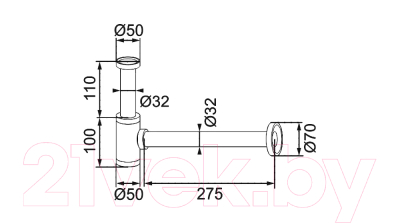 Сифон Calani A0007