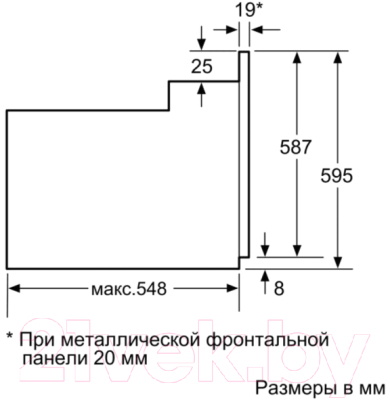 Электрический духовой шкаф Bosch HIJ517YS0R