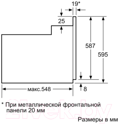 Электрический духовой шкаф Bosch HIJ517YB0R