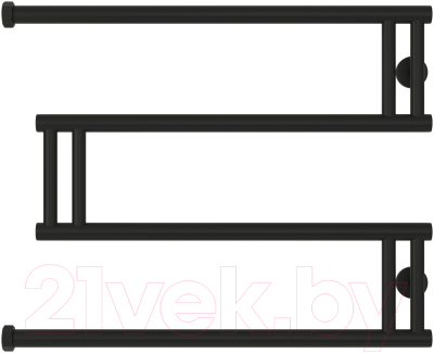 Полотенцесушитель водяной Сунержа High-Tech M+ 50x65 / 31-4050-5065 - фото