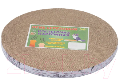 Когтеточка Чип Пень березовый большой с пропиткой / 840013бер - фото