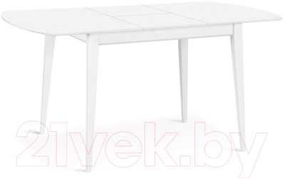 Обеденный стол ТехКомПро Арека ПО 80x140-180 / 121715 (бук/тон 1/ножка 8)