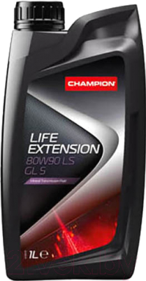 Трансмиссионное масло Champion Oil Life Extension 80W90 GL 5 / 8204609 - фото