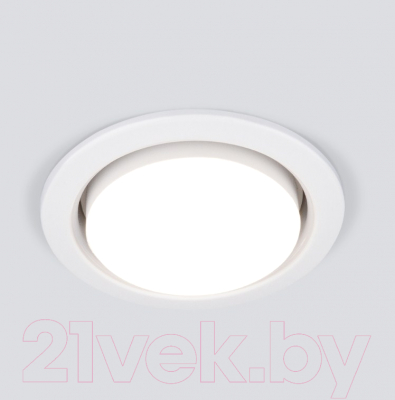 Комплект точечных светильников Elektrostandard 1035 GX53 WH - фото