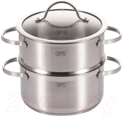 Кастрюля-пароварка Gipfel Victory 1325 - фото