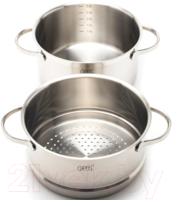 Кастрюля-пароварка Gipfel Victory 1325