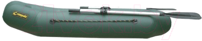 Надувная лодка Leader Boats Компакт-200 / 0029917 (зеленый)
