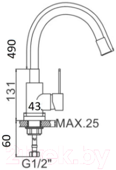 Смеситель Wisent W74004-2