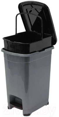 Контейнер для мусора Эльфпласт Slim EP558
