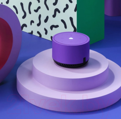 Умная колонка Яндекс Станция Лайт YNDX-00025P (ультрафиолет)