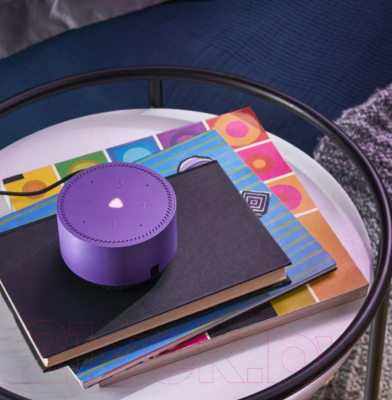 Умная колонка Яндекс Станция Лайт YNDX-00025P (ультрафиолет)