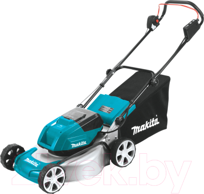Газонокосилка аккумуляторная Makita DLM460PT2 - фото