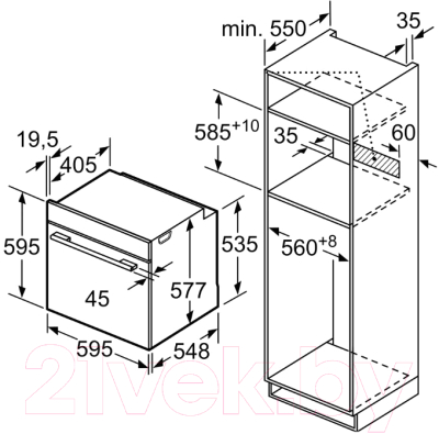 Электрический духовой шкаф Bosch HMG6764B1