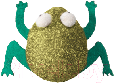 Игрушка для кошек Triol Лягушка / 22171050 - фото