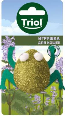 Игрушка для кошек Triol Лягушка / 22171050