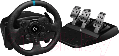 Игровой руль Logitech G923 Racing Wheel and Pedals for PS4 and PC (941-000149) - фото