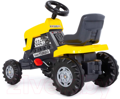 Каталка детская Полесье Turbo Трактор с педалям / 89311
