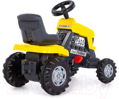 Каталка детская Полесье Turbo Трактор с педалям / 89311