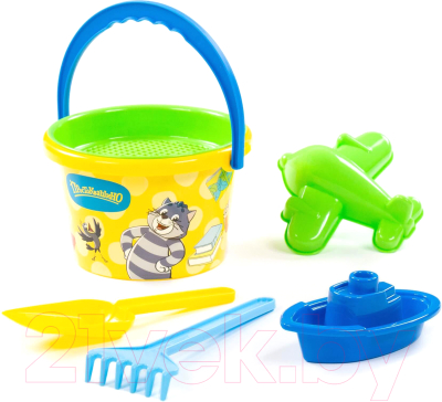 Набор игрушек для песочницы Полесье Простоквашино №3 / 83296 - фото