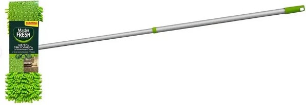 Швабра-моп Master Fresh Флеттер микрофибра с длинным ворсом - фото