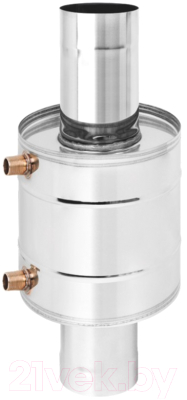 Теплообменник на трубу дымохода Везувий 6л D115мм - фото