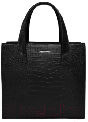 Сумка Souffle 124 / 1245001 (черный кайман эластичный) - фото